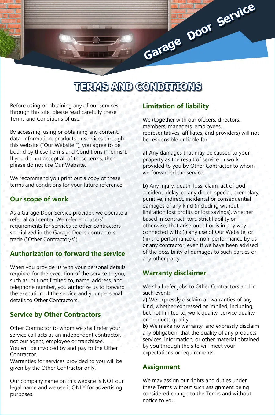 Eagle Garage Door Service Baltimore, MD 410-803-3165